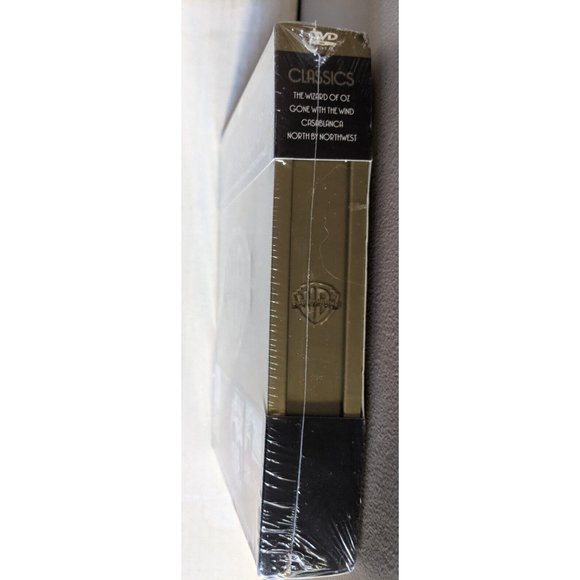 Vintage Classic DVD Movie Collection 4 Movies Warner Bros in Metal Collector Tin - Picture 4 of 8